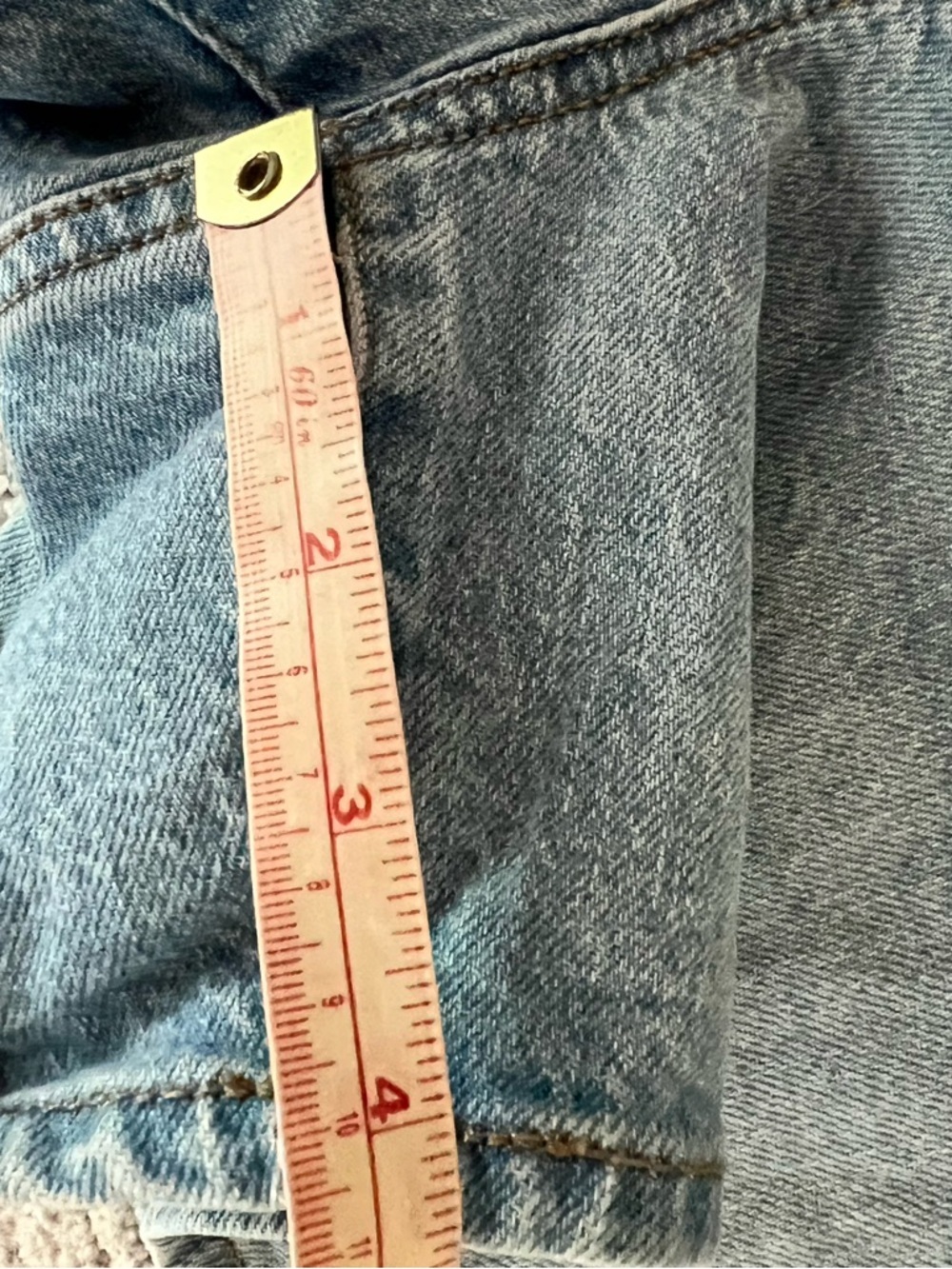 Denim Shortalls Sz 10 Vintage Wash Overalls | Boho Cottagecore Festival Cowgirl - Picture 8 of 10